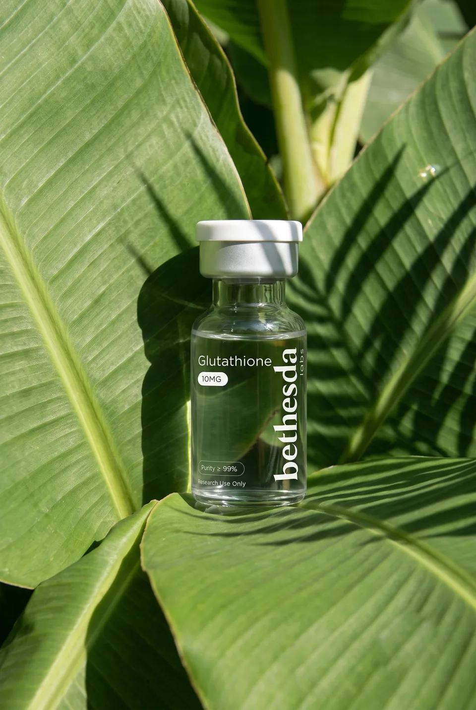 Bethesda Glutathione research vial, purity ≥ 99%, research use only